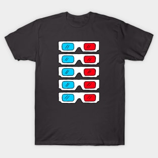 3D Glasses T-Shirt